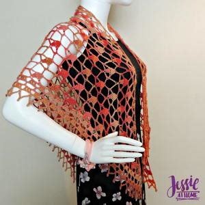 Fall Sparkles Shawl | AllFreeCrochet.com