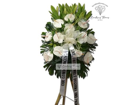 sympathy and funeral flower delivery - Sympathy Flowers 01