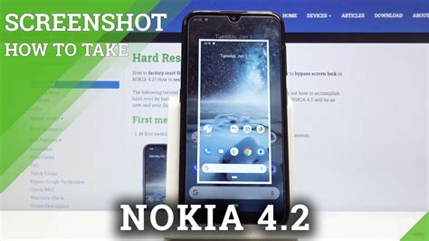 How To Take Screenshot In NOKIA 4 2 Edit Share Screenshot YouTube