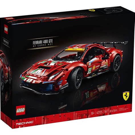 LEGO 42125 Technic Ferrari 488 GTE “AF Corse #51” | Blocks and Bricks