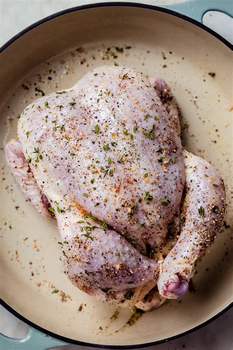 Perfect One Hour Whole Roasted Chicken Recipe Little Spice Jar