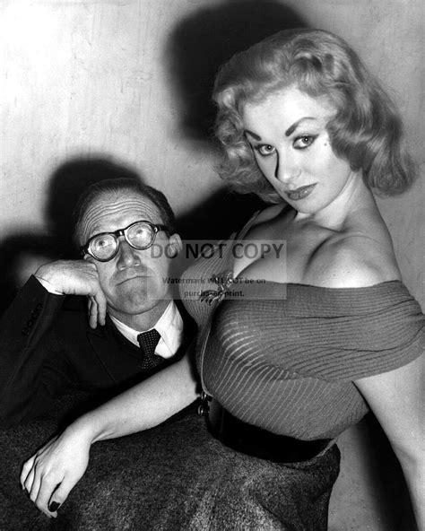 Sabrina Aka Norma Ann Sykes And Arthur Askey 8x10 Publicity