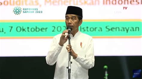 Jokowi Wanti Wanti Soal Pemilu Beda Pilihan Itu Biasa Wajar