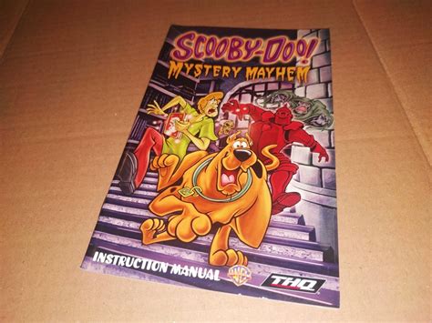 SCOOBY DOO MYSTERY MAYHEM PS2 TYLKO INSTRUKCJA 10507570906