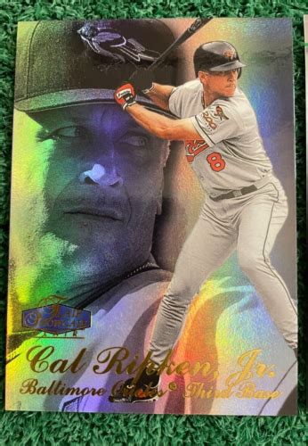 1998 Flair Showcase Cal Ripken Jr Sec 2 Row 3 Seat 8 Showtime 1 0 9