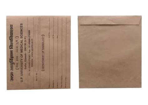 Printed Medical Paper Envelope 3 5x4 5 Inch At Rs 2 Piece In New Delhi