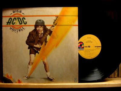 Gripsweat Ac Dc High Voltage Classic Rock Vinyl U S Original