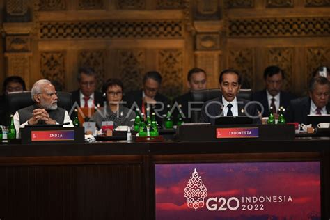 Pembukaan Ktt G20 Indonesia 2022 Antara Foto