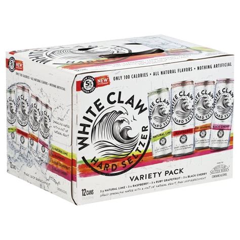 White Claw Hard Seltzer Variety Pack Fl Oz Instacart