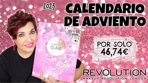 REVOLUTIONCALENDARIO DE ADVIENTO 2023 25 Days Of GlamMAQUILLAJE Y