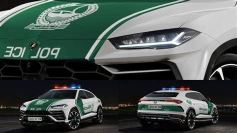 Lamborghini Urus La Nuova Auto Della Polizia Di Dubai Foto Auto It