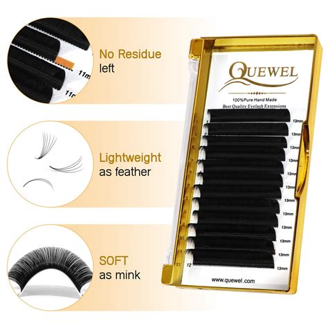 Quewel Easy Fanning Bloom Eyelashes Austomatic Flowering Volume Eyelash