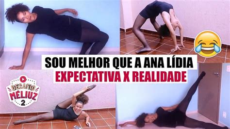 Aprenda Fazer GinÁstica Em Casa Desafioméliuz2 Youtube