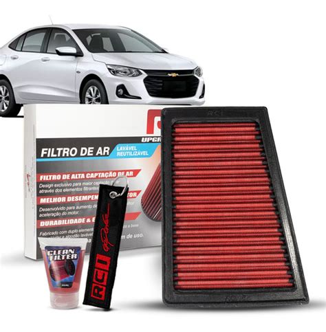 Filtro Ar Inbox Esportivo Motor Onix Turbo Lt Parcelamento