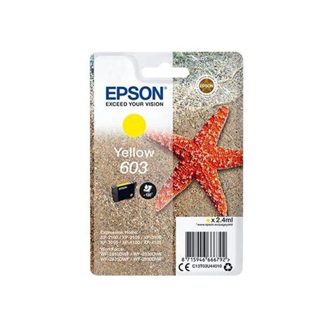 Epson Yellow Original Ink Cartridge Tintenpatrone Gelb