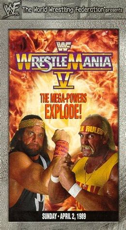 Picture Of Wwe Wrestlemania V The Mega Powers Explode