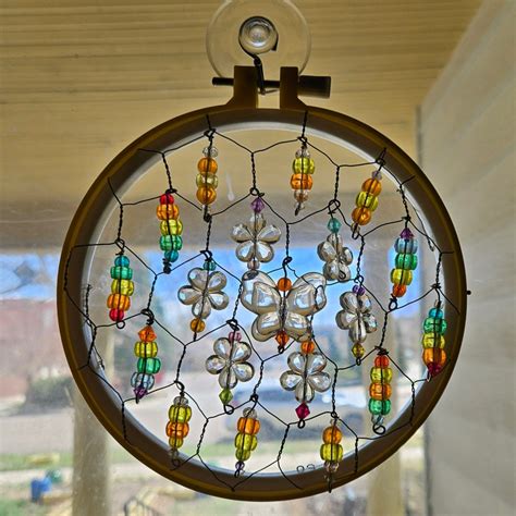 Chicken Wire Sun Catcher Etsy