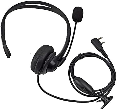 Uayesok Zwei Wege Radio Overhead Ohrh Rer Headset Polig Mit Boom