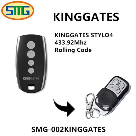 King Gates Stylo K Remote Control Rolling Code King Gates