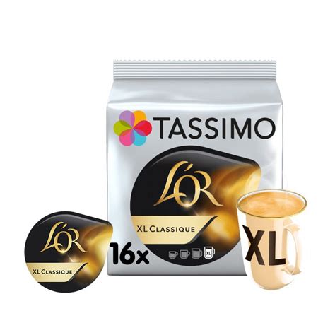 Tassimo L Or Espresso XL Intense en Capsule de Café 5 x 16 boissons