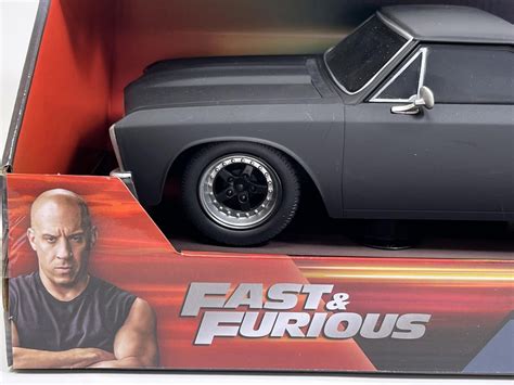 Fast And Furious Fast X 1967 Chevrolet El Camino Rc Matt Black 116 Jada Ebay