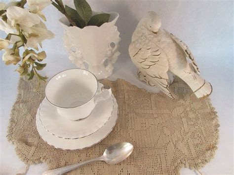 Vintage Tea Cup Saucer Plate Royal Albert England Chantilly Bone China