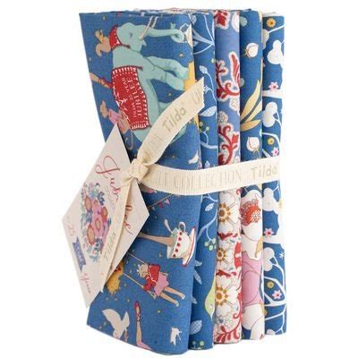 Tilda Jubilee Fat Quarter Bundle Blue