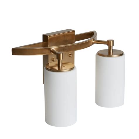 Generation Lighting Alturas 1356 In 2 Light Satin Brass Moderncontemporary Vanity Light