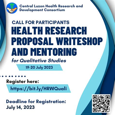 2023 Health Research Proposal Writeshop And Mentoring Qualitative