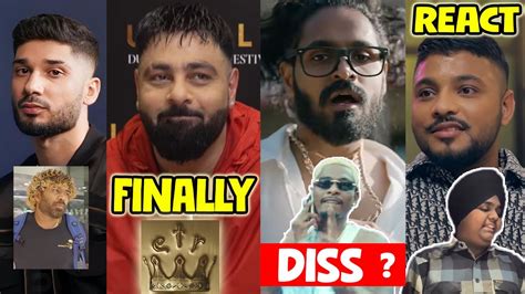 BADSHAH ALBUM FINALLY RAFTAAR REACT THORATT WILL DISS EMIWAY MI