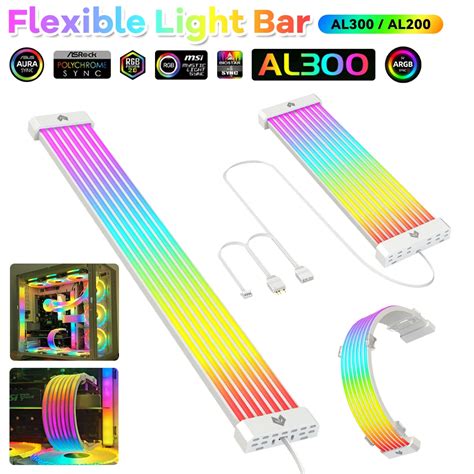 Coolmoon Aosor Al Al Flexible Light Bar Pc Backlight Flexible