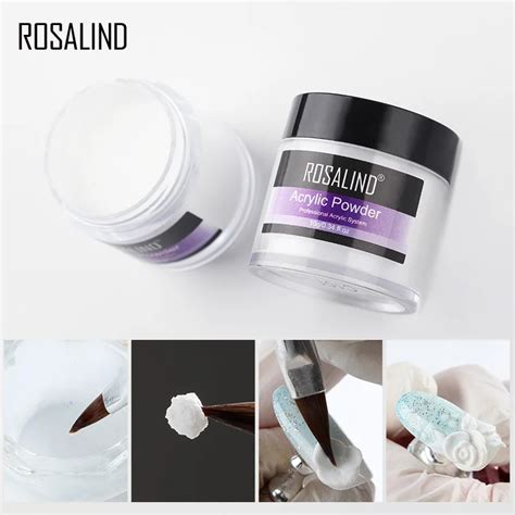 Rosalind Acrylic Powder Crystal Nail Extensions Art Tips Builder