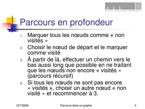 Ppt Module Parcours Dans Un Graphe Powerpoint Presentation Free