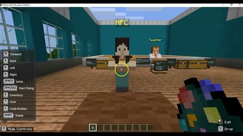 How To Spawn And NPC In Minecraft Education Edition MEE YouTube