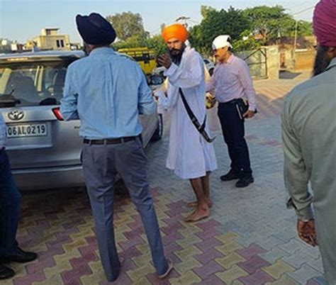 Amritpal Arrested From Village Where He Was Anointed Head Of Waris Punjab De India News