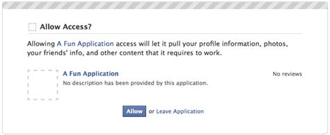 adding  application application  screen warns users