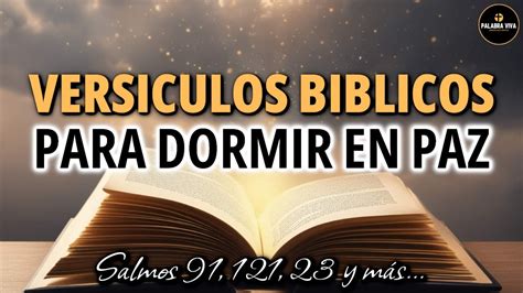 Poderosos Salmos Y Vers Culos B Blicos Para Dormir Biblia Hablada