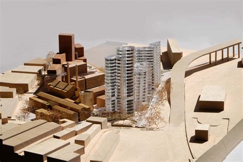 Laser Cut Model Buildings