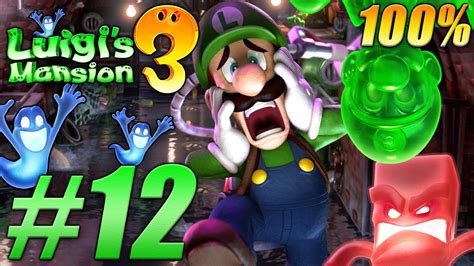 Luigi S Mansion 3 100 Walkthrough Part 12 Boilerworks B2 YouTube