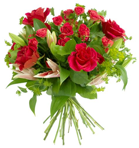 Red Rose Bouquet Romantic Floral Arrangement Png Png All