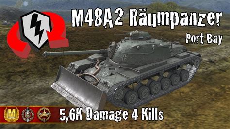 M A R Umpanzer K Damage Kills Wot Blitz Replays Youtube