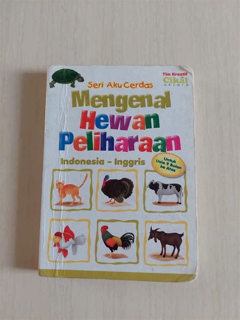 Mengenal Hewan Buku Alat Tulis Buku Anak Anak Di Carousell