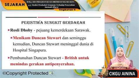 F4 SEJ 04 27 Reaksi Penduduk Tempatan Terhadap Penyerahan Sarawak Bhg