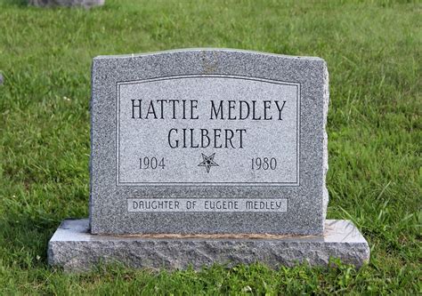 Harriet Elizabeth Hattie Medley Gilbert 1904 1980 Mémorial Find a