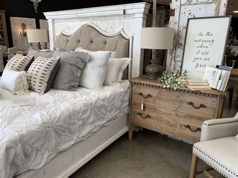 One Of Our Favorite King Size Beds Here At The Store Farmhouse Bedroom