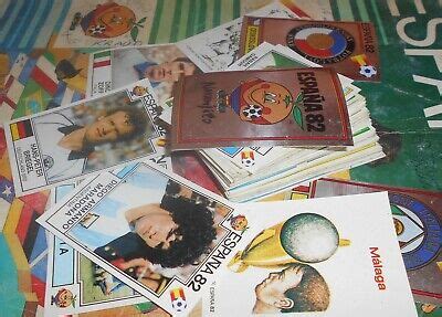 Panini Lotto Figurine Tutte Diverse Calciatori Espana Adesive Con