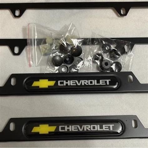 Chevy License Plate Frames Etsy