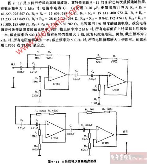 Rc高通滤波器电路图元件计算滤波器电路图高通滤波器大山谷图库