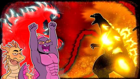 Godzilla Reacts To Godzilla Battle Royale Part True Form Ultima Vs