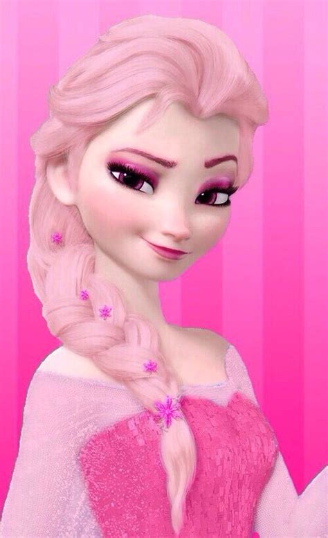 Pink Elsa Disney Princess Frozen Frozen Pictures Wallpaper Iphone